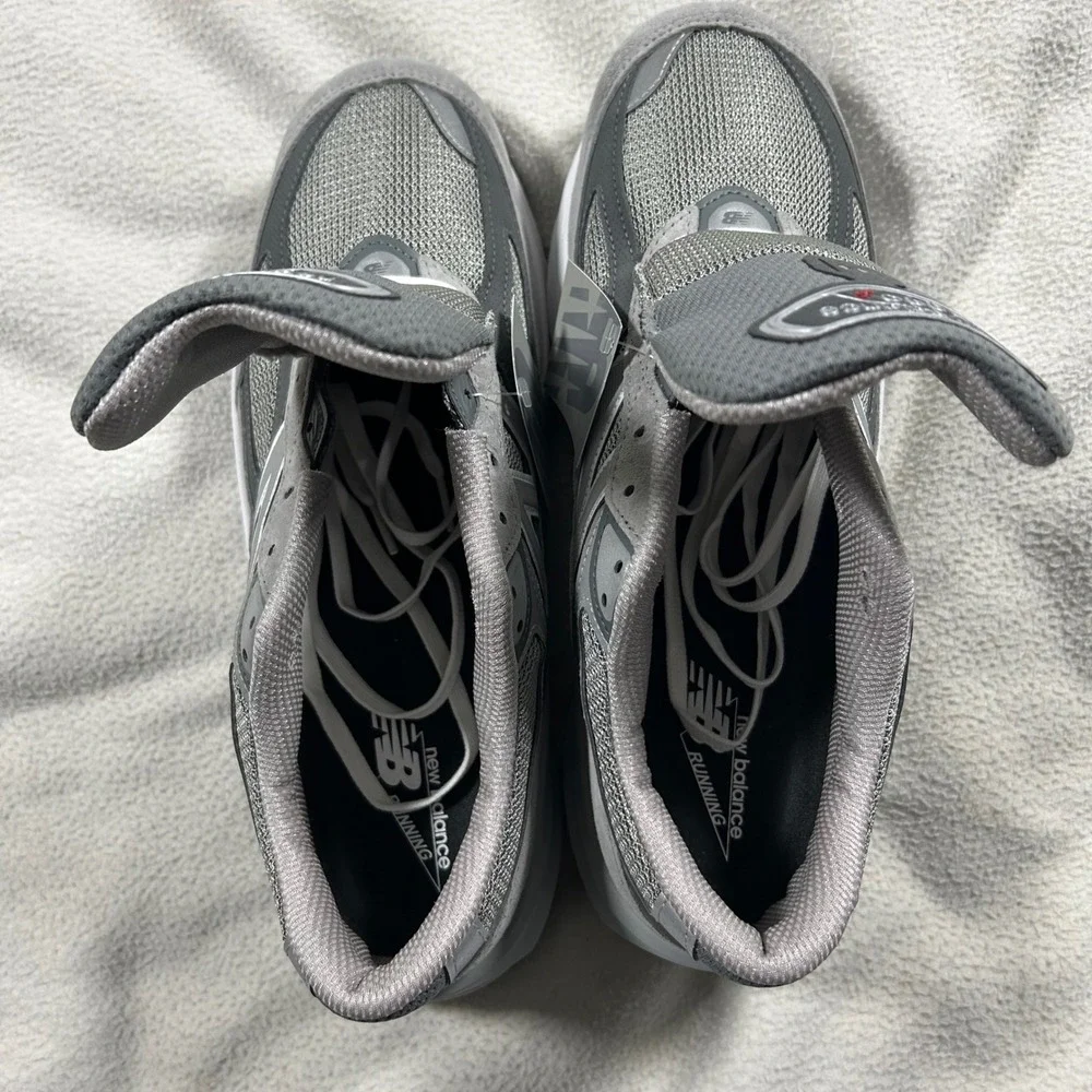 New Balance 990v6 Running Shoes Mens Size 10 Grey Made in USA M990GL6 Sneaker